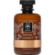 Apivita Royal Honey Shower Gel with Essential Oils New 300ml