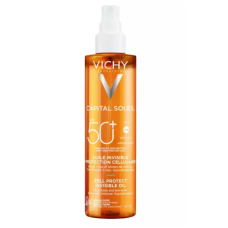 Vichy Capital Soleil Cell Protect Invisible Oil Αντηλιακό Λάδι SPF50+, 200ml