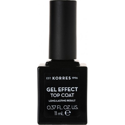 Korres Gel Effect Nail Colour Top Coat 11ml