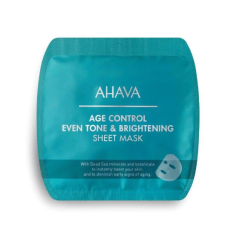 Ahava Age Control Even Tone & Brightening Sheet Mask 17gr