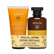 Apivita Intense Nourish and Repair Set Shampoo 250ml & Conditioner 150ml 
