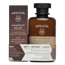 Apivita Dandruff Oil & Dry Dandruff Shampoo Set 2023