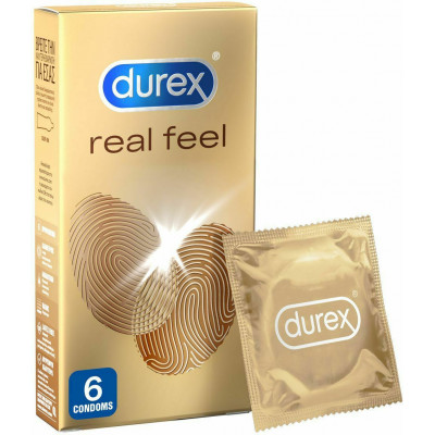 Durex Προφυλακτικά Real Feel 6τμχ