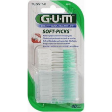 GUM Soft Picks Extra Large Πράσινες 40τμχ