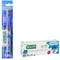 Gum Soft Οδοντόβουρτσα & Junior Οδοντόκρεμα 6+ Ετών φραουλα 50ml
