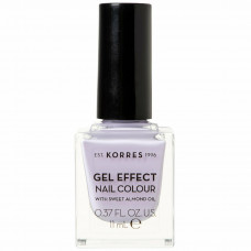 Korres Gel Effect Gloss Nail Colour 78 Lilac Moon 11ml