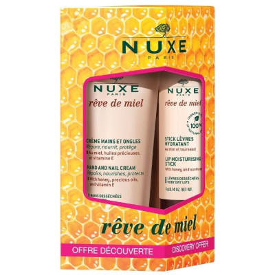 Nuxe Nuxe Promo Reve De Miel Σετ Περιποίησης με Lip Balm & Κρέμα Χεριών