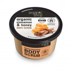 Natura Siberica Organic Shop Organic Cinnamon & Honey Body Scrub 250ml