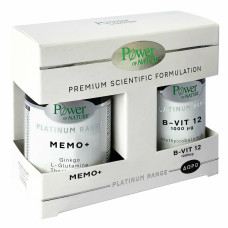 Power Health Platinum Memo+ 30 κάψουλες & Platinum Range B-Vit 12 1000μg 20 ταμπλέτες