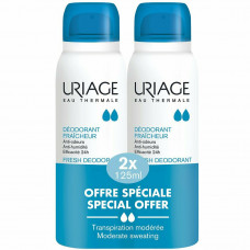 Uriage Eau Thermale Fresh Deodorant 24h Spray 2x125ml