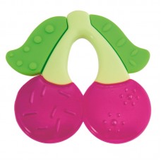 Fresh Relax Baby Teething Rings - Cooling Teether (Cherry) 4m+