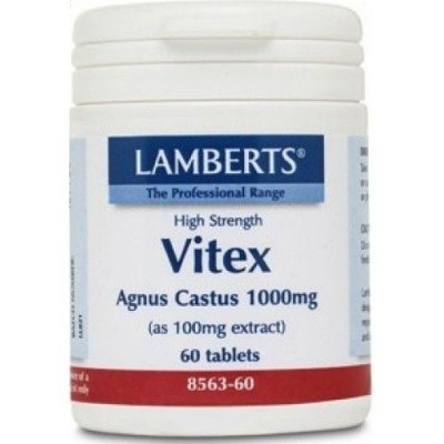 LAMBERTS VITEX AGNUS CASTUS 1000MG 60tabs