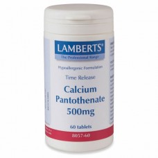 LAMBERTS CALCIUM PANTOTHENATE 500MG (VIT B5) 60tabs