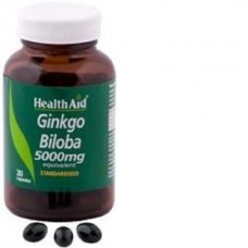 HEALTH AID GINKGO BILOBA 5000MG 30caps
