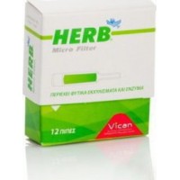 Vican Πίπα Herb Disposable Type Micro Filters 12τμχ